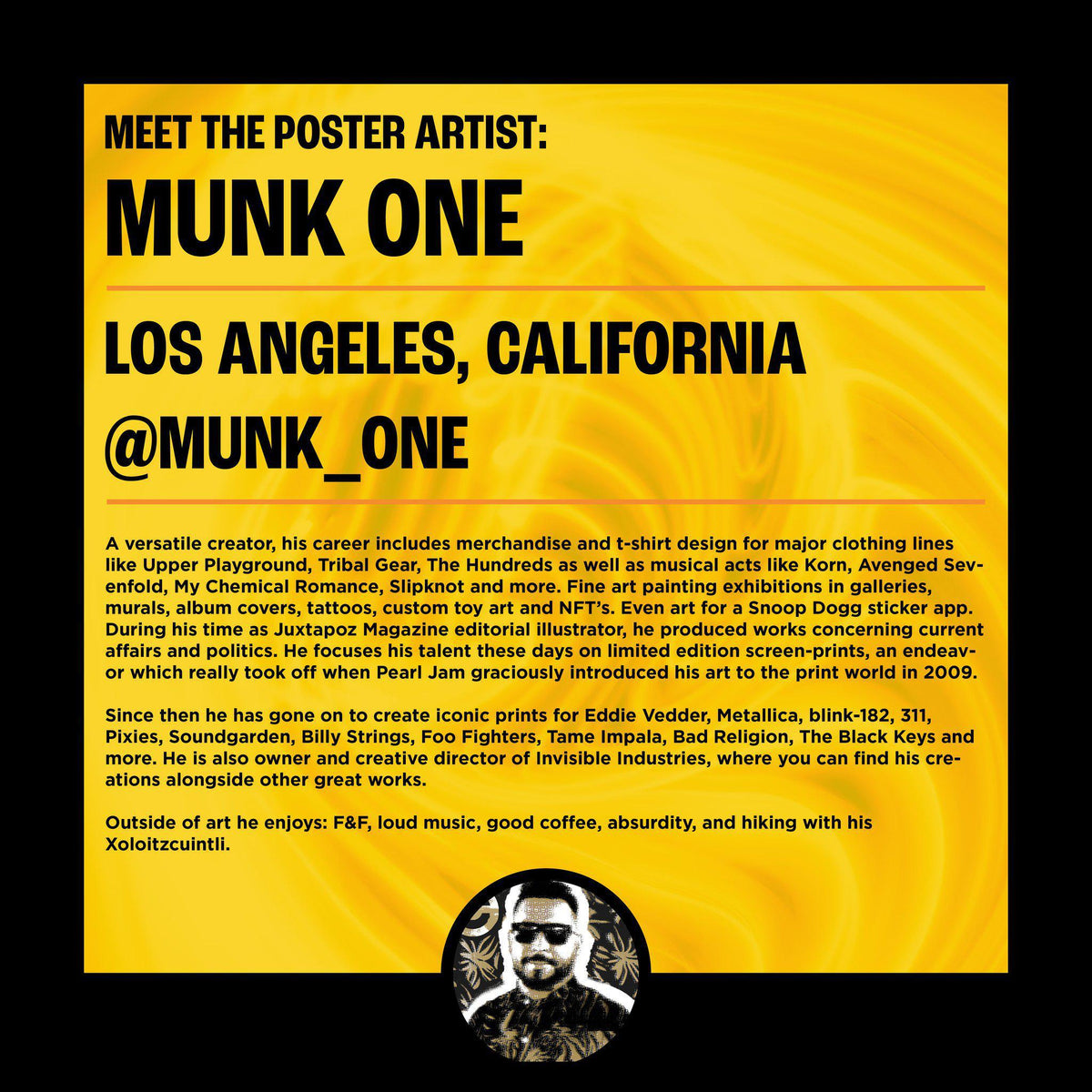 2024 Pearl Jam Las Vegas 5/18 Event Poster | Ten Club LLC