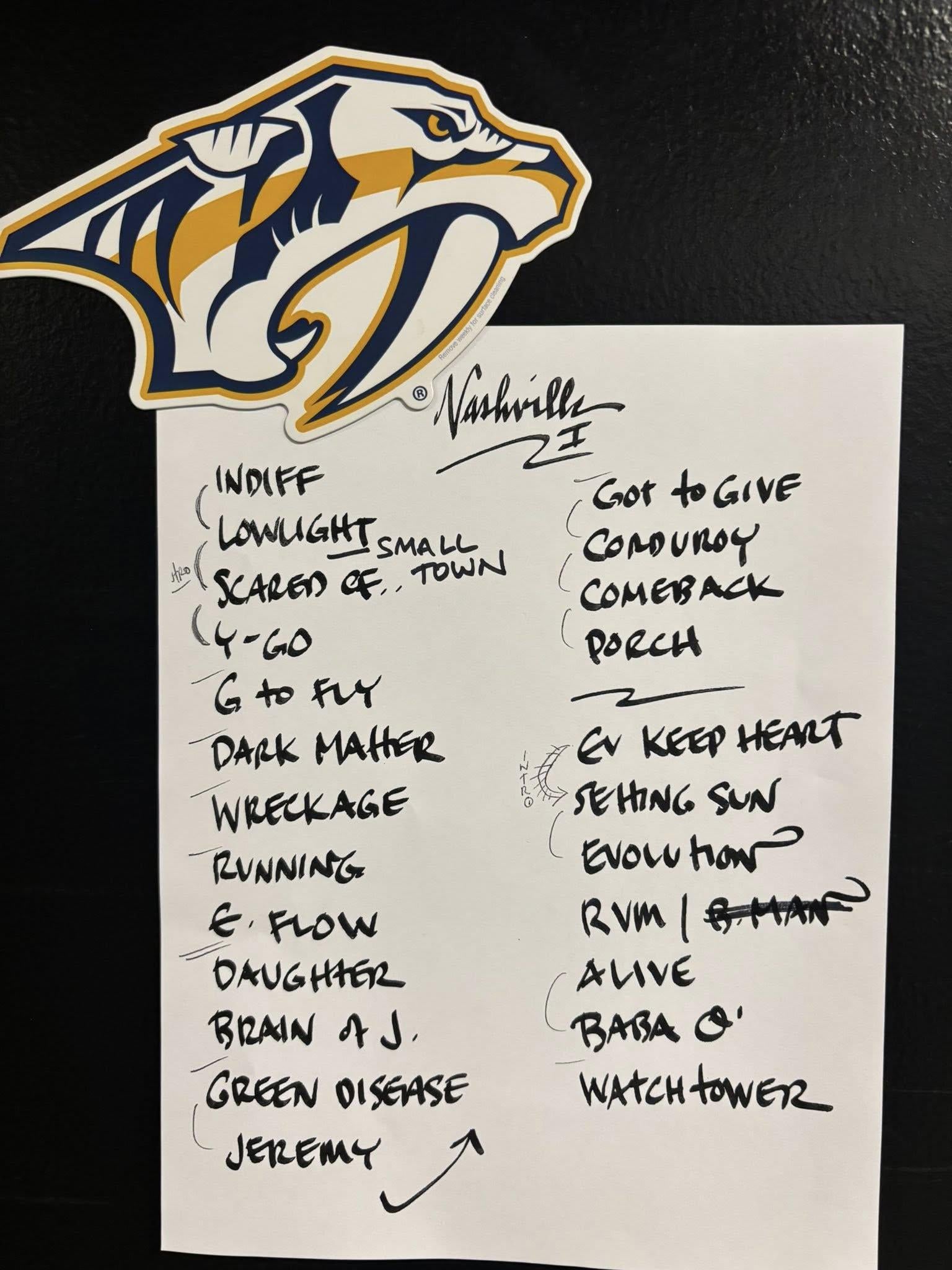 Nashville 5/6/2025 Bootleg CD | Ten Club LLC