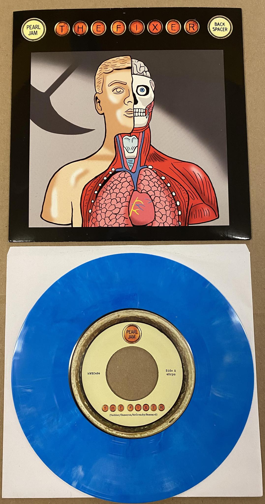 Pearl Jam The Fixer Single - Blue Vinyl - Auction | Ten Club LLC
