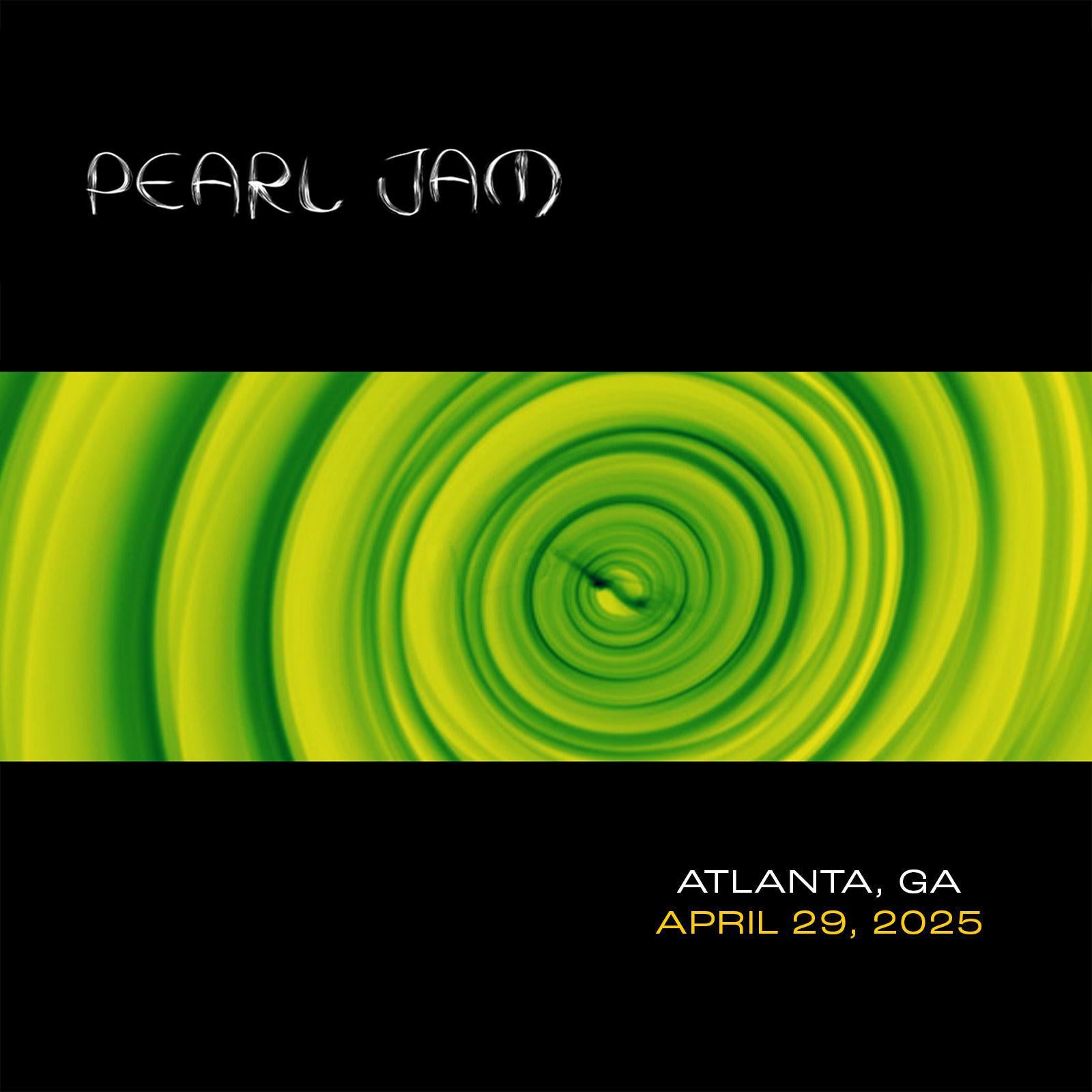 Atlanta 4/29/2025 Bootleg CD | Ten Club LLC