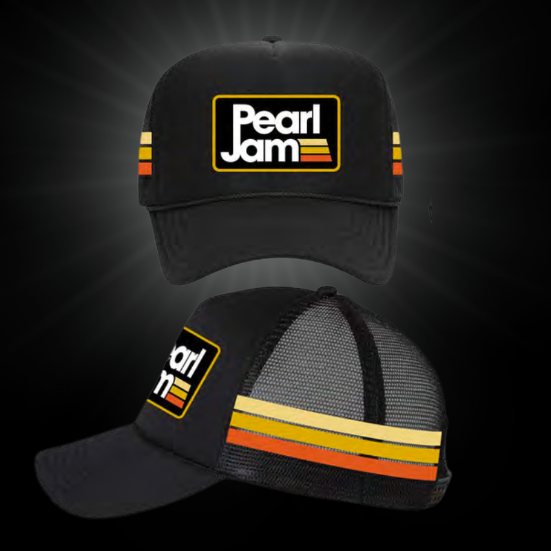 Pearl jamキャップ Pearl Jam Dark Matter Tour Retro Trucker | Ten Club LLC