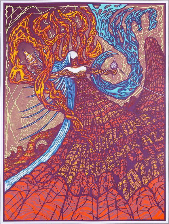 Pearl Jam Tour Poster 2024 2022 Phoenix