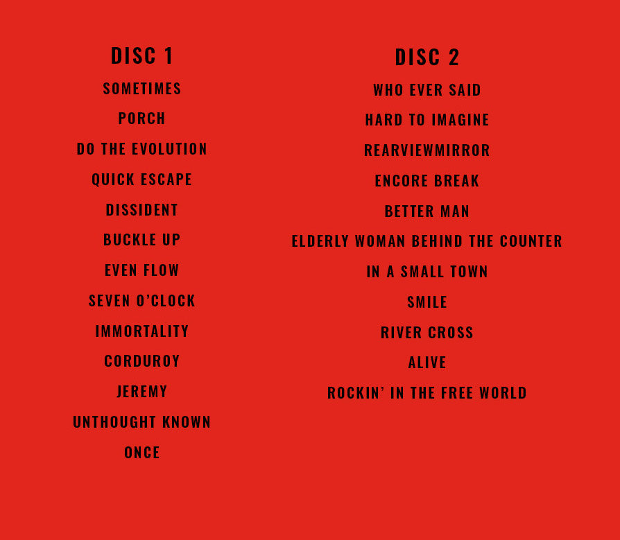 Krakow 7/14/2022 Bootleg CD | Ten Club LLC