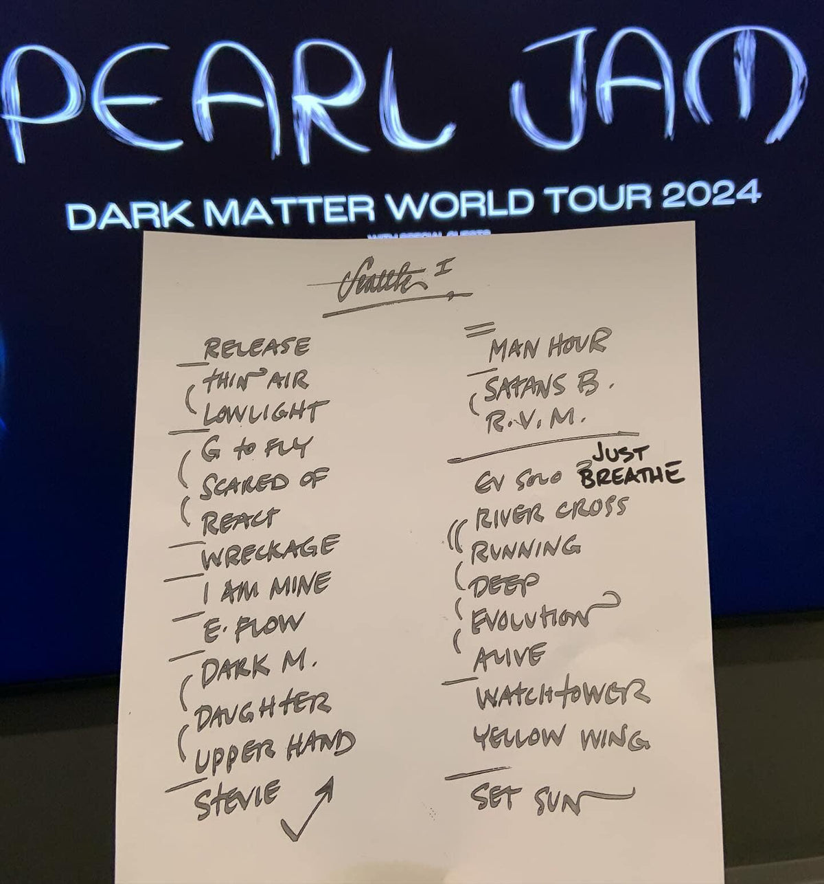 Seattle 5/28/2024 Bootleg CD | Ten Club LLC