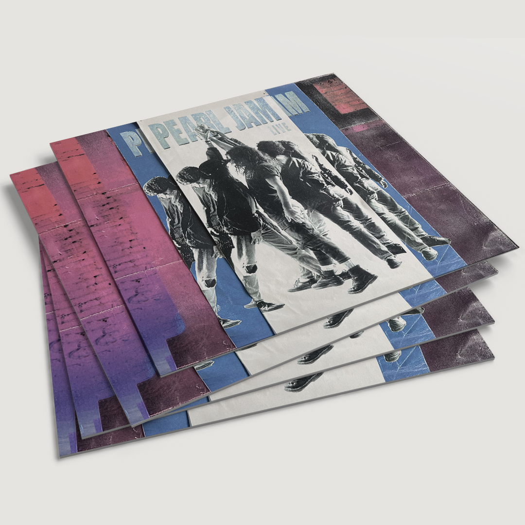 Pearl Jam Ten Live Vinyl - Clear