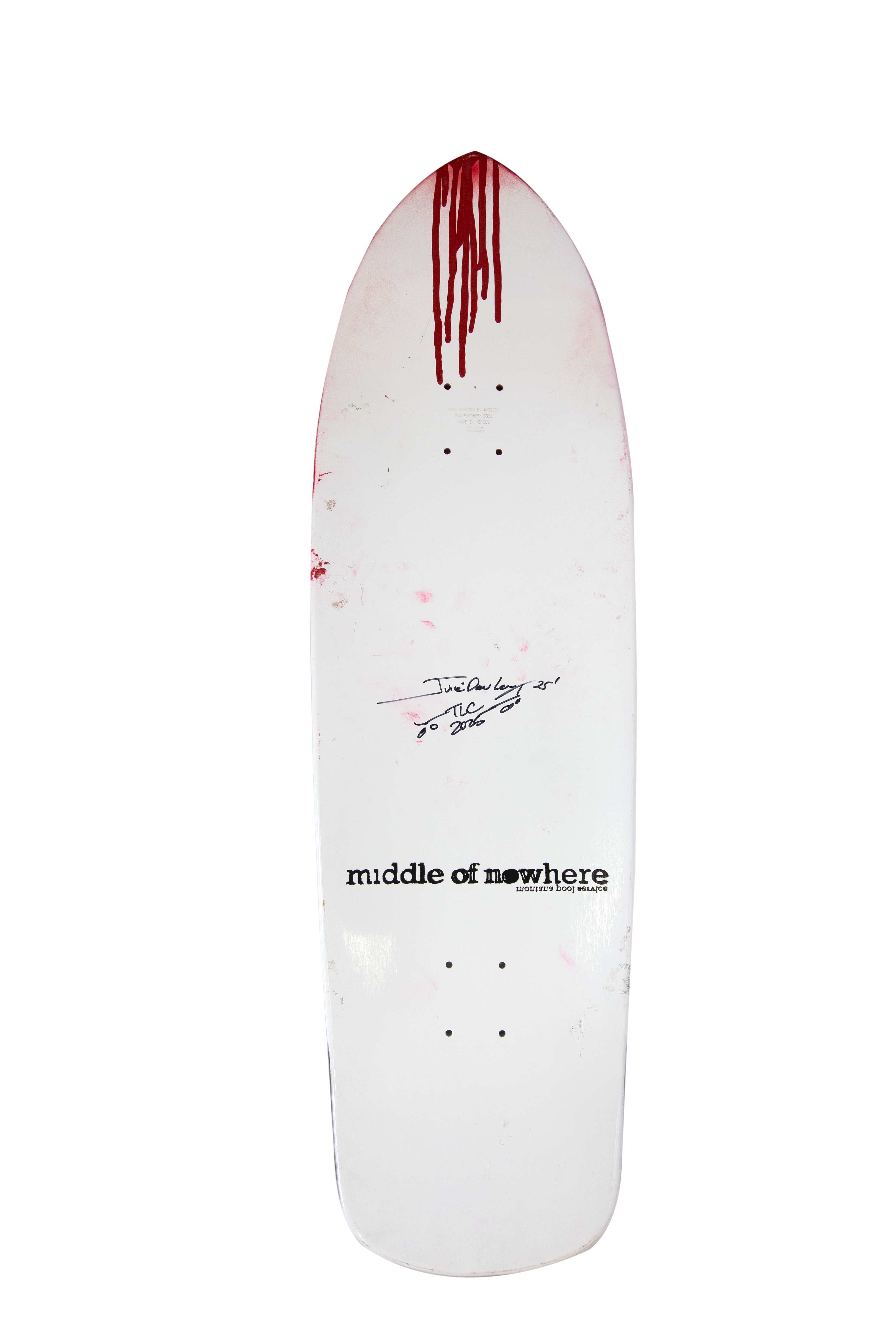 'Middle of Nowhere' A skateboard art benefit for Montana Pool Service Deck - 