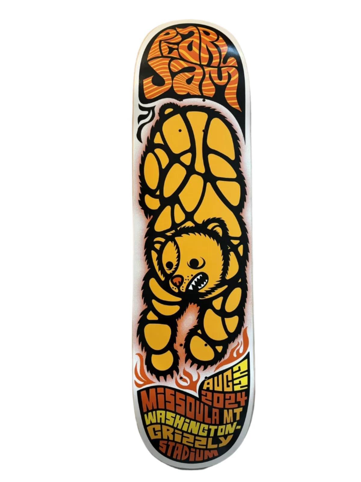 2024 Pearl Jam Missoula 8/22 Event Skate Deck - Auction