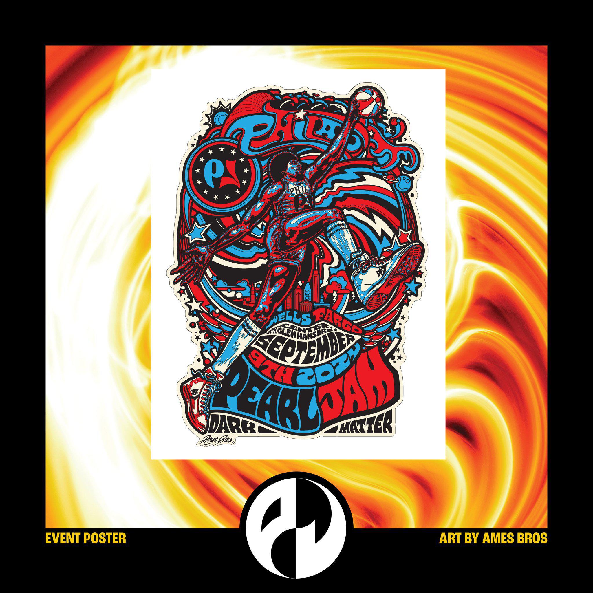 2024 Pearl Jam Philadelphia 9/9 Event Poster - Auction | Ten Club LLC