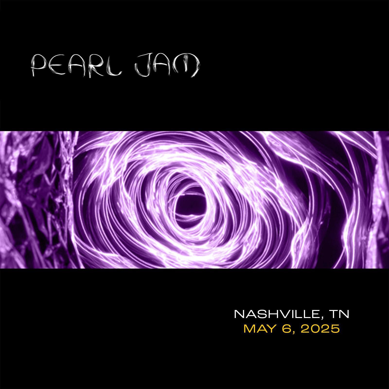 Nashville 5/6/2025 Bootleg CD | Ten Club LLC