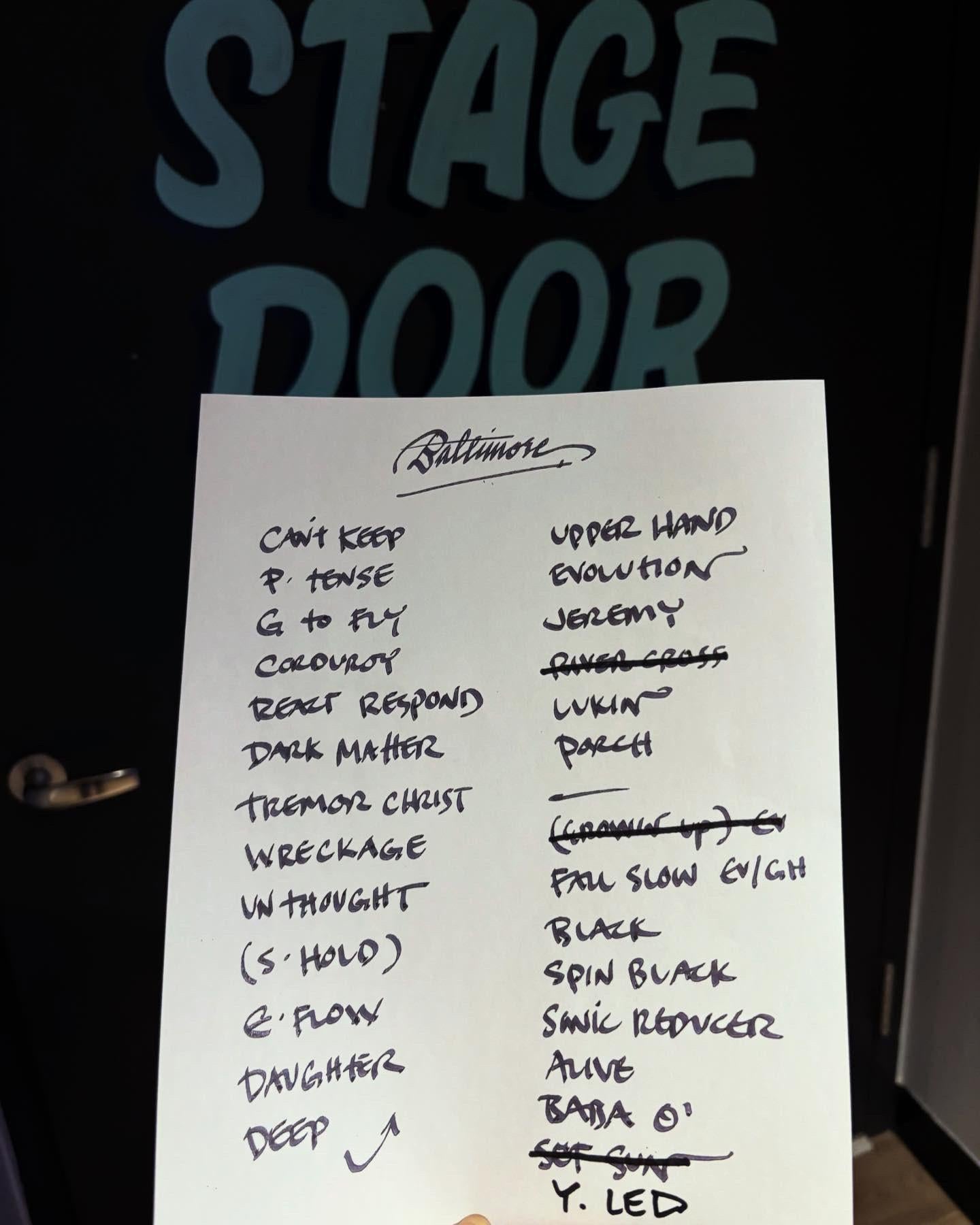 Baltimore 9/12/2024 Bootleg CD | Ten Club LLC