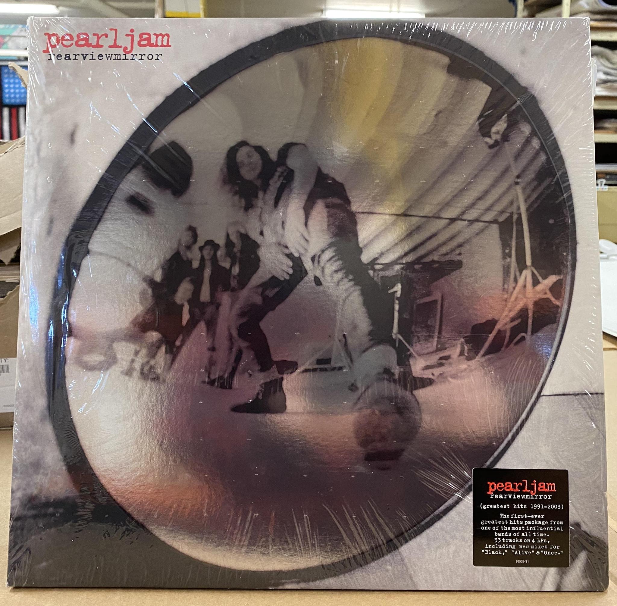 2004 Pearl Jam Rearview Mirror Vinyl - Auction | Ten Club LLC