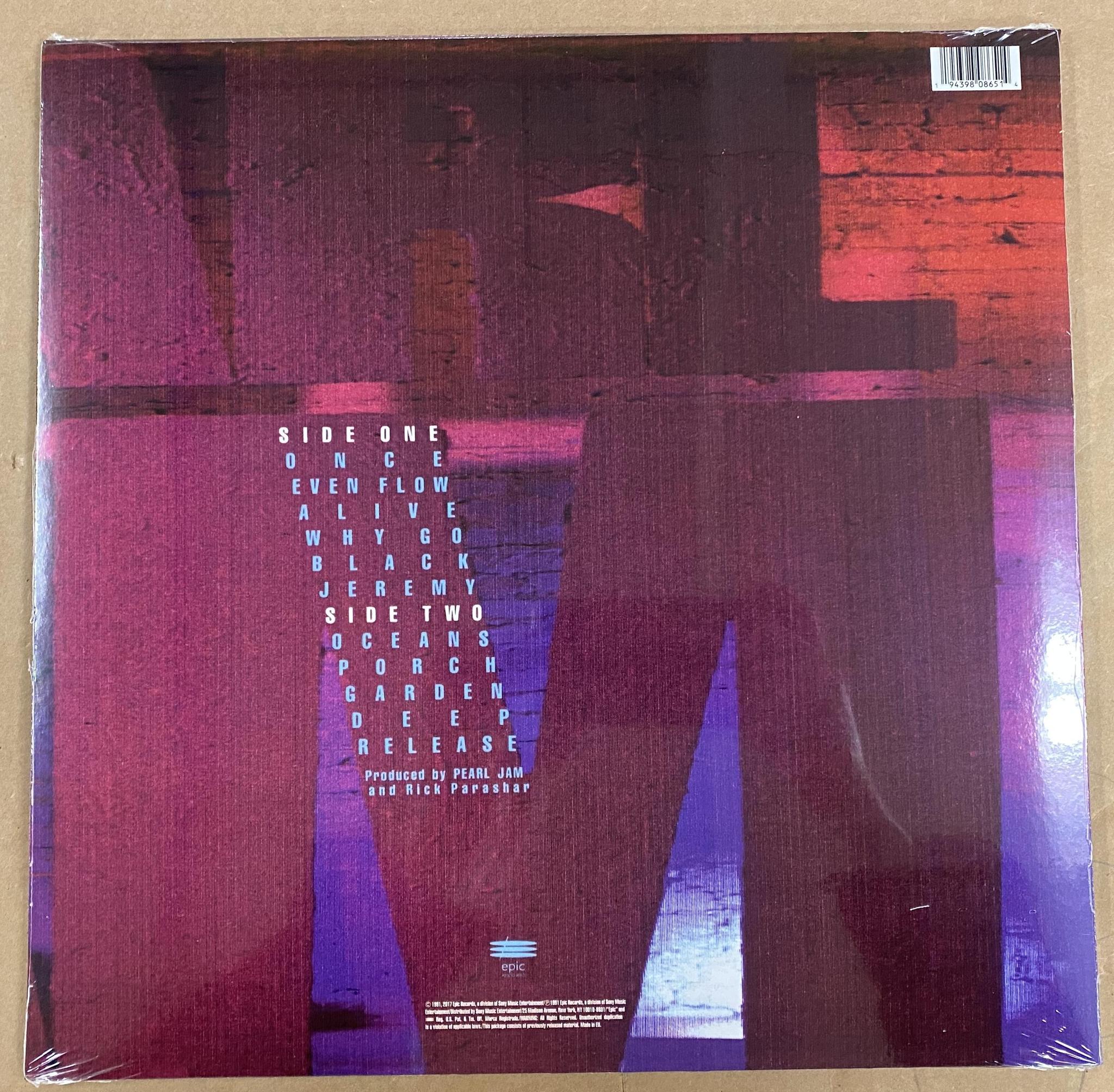 2020 Pearl Jam Ten Purple Vinyl - Auction