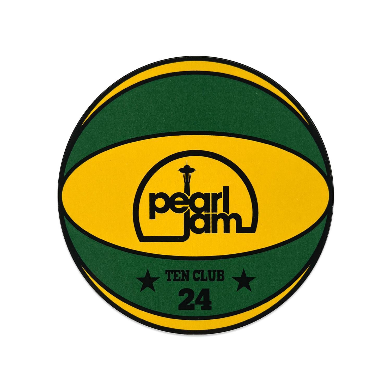 2024 Ten Club Member Basketball Sticker