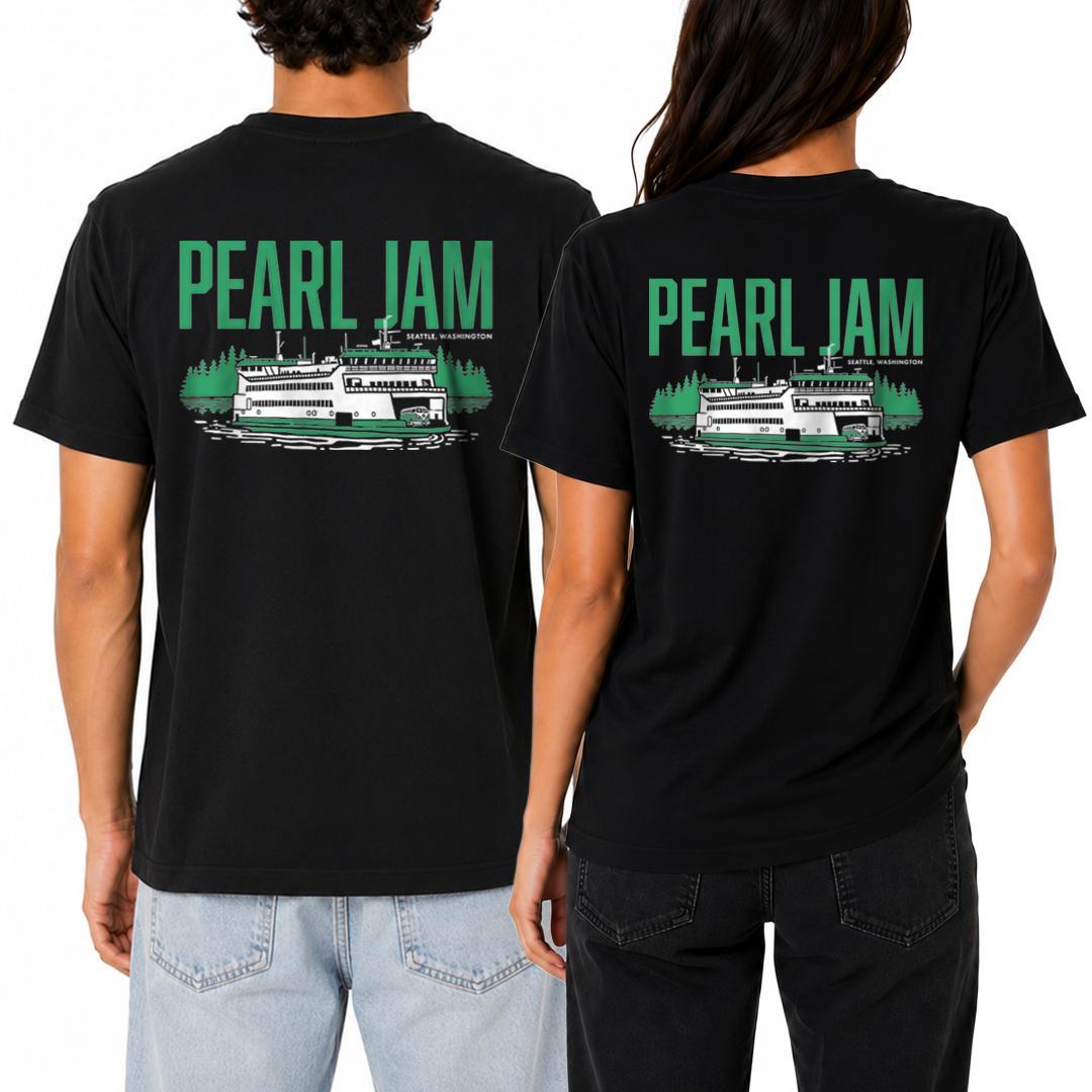 PEARL JAM Tシャツ フェードTシャツ Ferry Shirt | Ten Club LLC