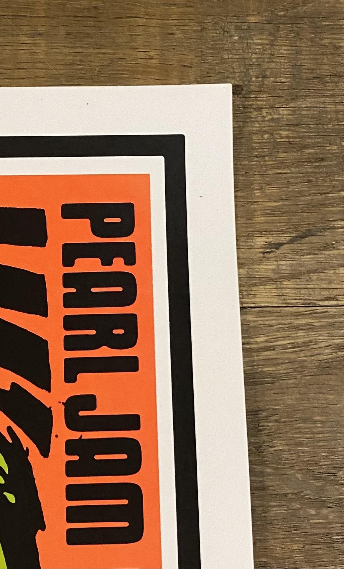 2003 Pearl Jam Benaroya Poster - Auction