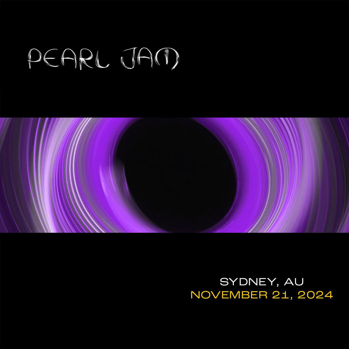 Sydney 11/21/2024 Bootleg CD | Ten Club LLC