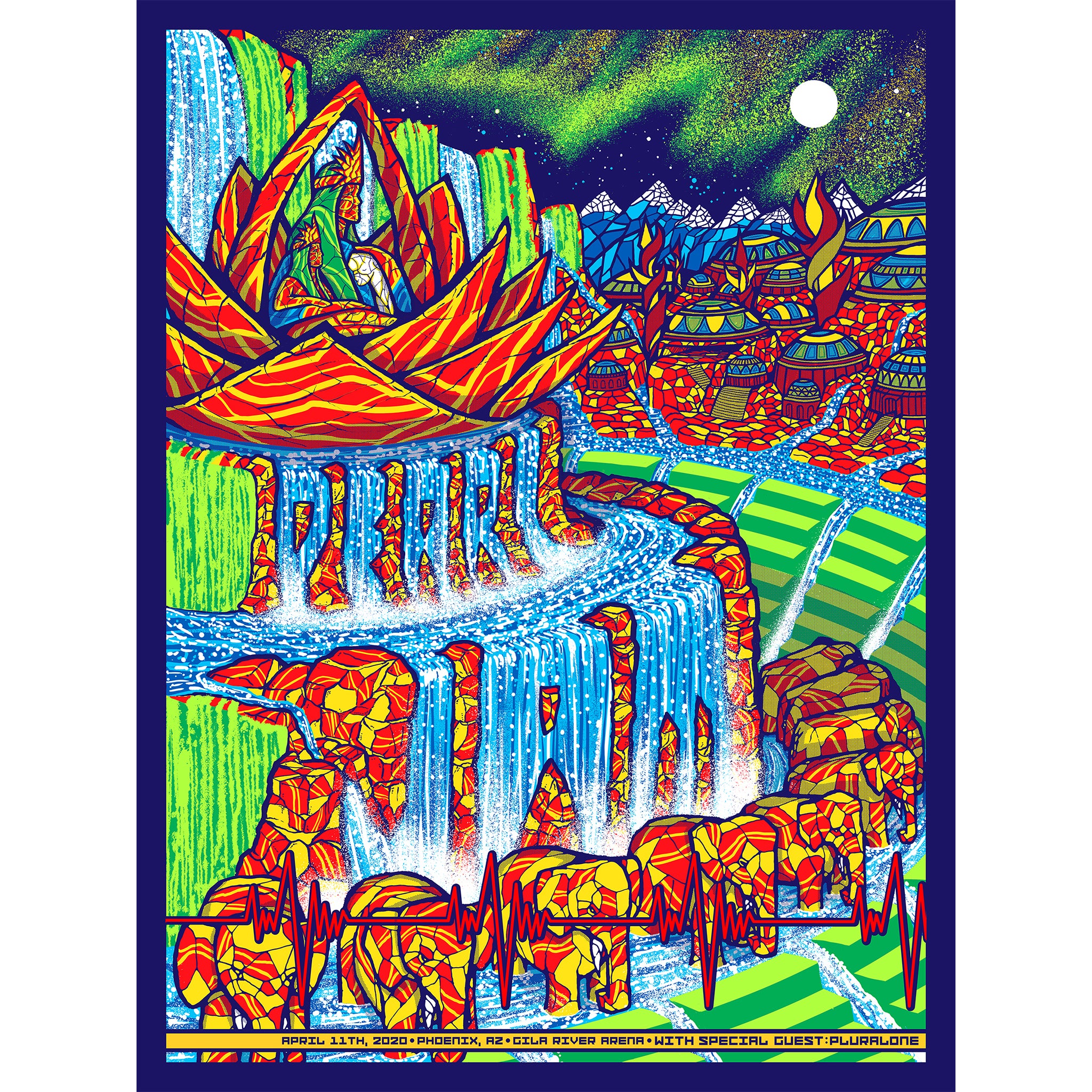 2020 PEARL JAM 4/11 PHOENIX EVENT POSTER | Ten Club LLC