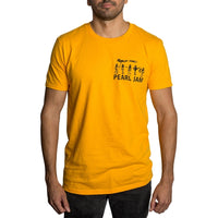 PEARL JAM x BRKNarrows BAND OF BROTHERS SHIRT GOLD