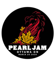 2020 PEARL JAM 3/20 OTTAWA BADGE