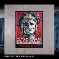 2022 Pearl Jam Imola 6/25 Tour Poster