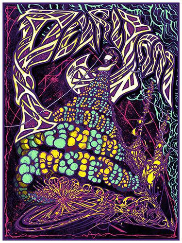 2022 Pearl Jam Amsterdam 7/24 Tour Poster