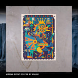 2022 Pearl Jam Vienna 7/20 Tour Poster