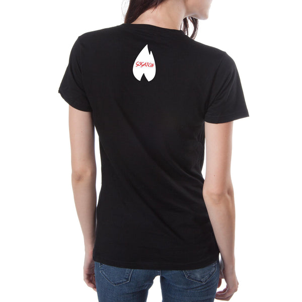 Pearl Jam Girl's Black T-Shirt