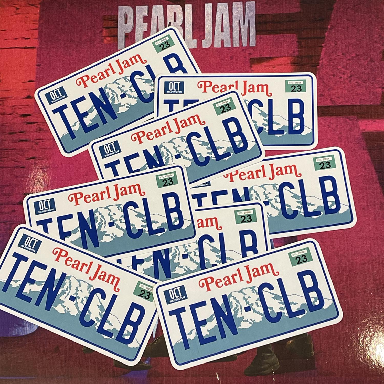 2023 Member License Plate Sticker